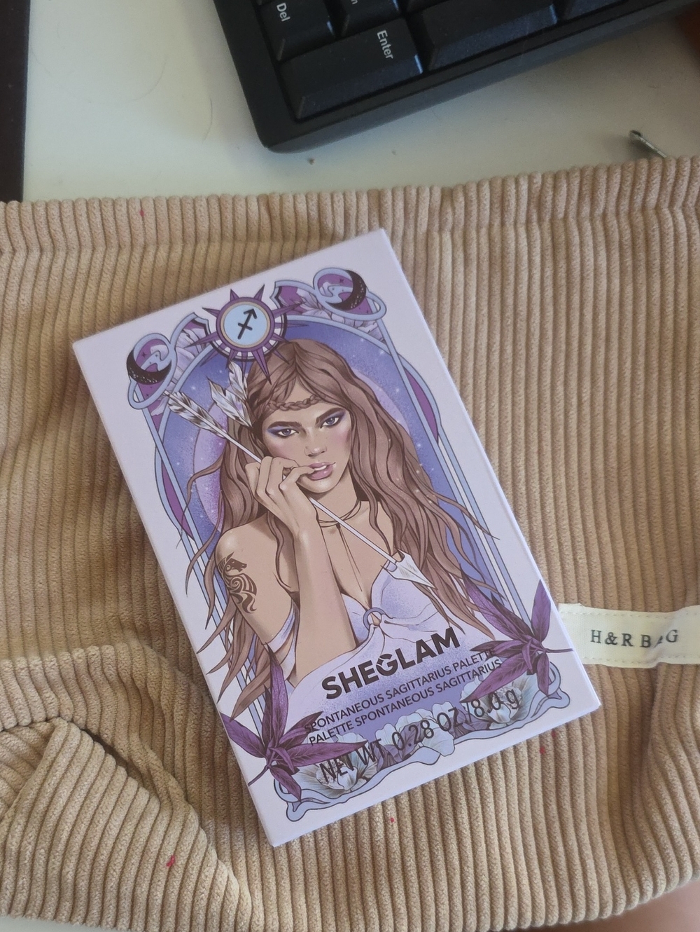 SHEGLAM Spontaneous Sagittarius Eyeshadow Palette — Free Makeup Bag Included